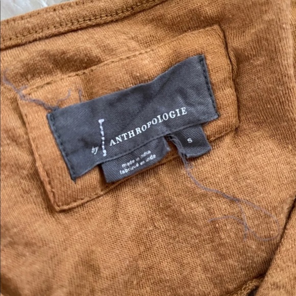 Anthropologie Boho Burnt Orange Tank - Picture 2 of 4